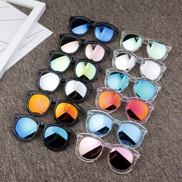 

baby kids sunglasses children anti-ultraviolet glasses eyewear summer toddler kids sun glasses boys girls student sunglasses, Blue