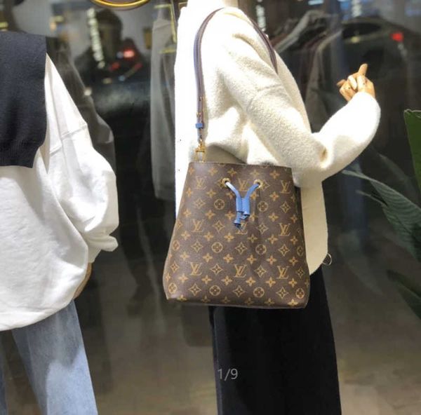 

cross handles brand handbags designer bags luxury bag m43569 iconic trendy shoulder bucket totes bag body female clutches bag evening