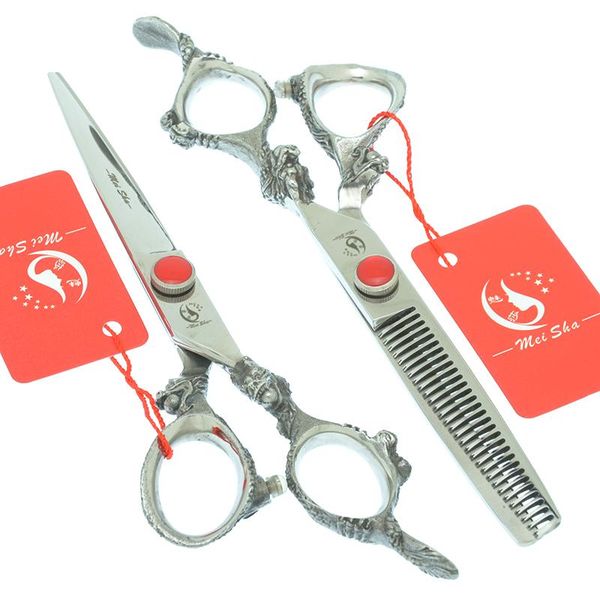 

hair scissors meisha 6 inch japan steel cutting barber thinning shears salon hairdressing styling tools a0102a