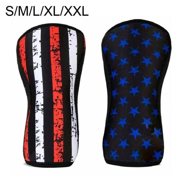 

elbow & knee pads 7mm neoprene pads, weightlifting basketball, baseball, for athletes squat o1p3, Black;gray
