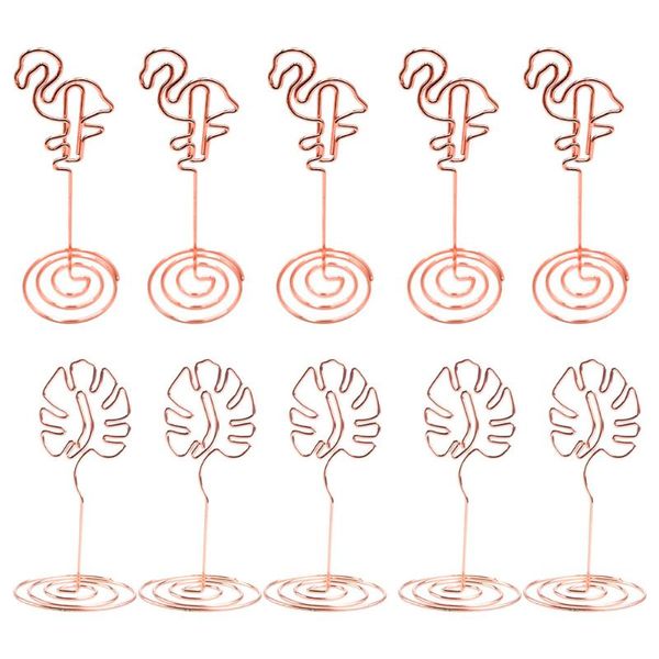 

craft tools 1 set 10pcs table holder stands memo clips po message holders