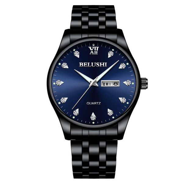 

wristwatches business wristwatch men's clock fashion watch for male stainless steel belt dress watches relogio xfcs, Slivery;brown