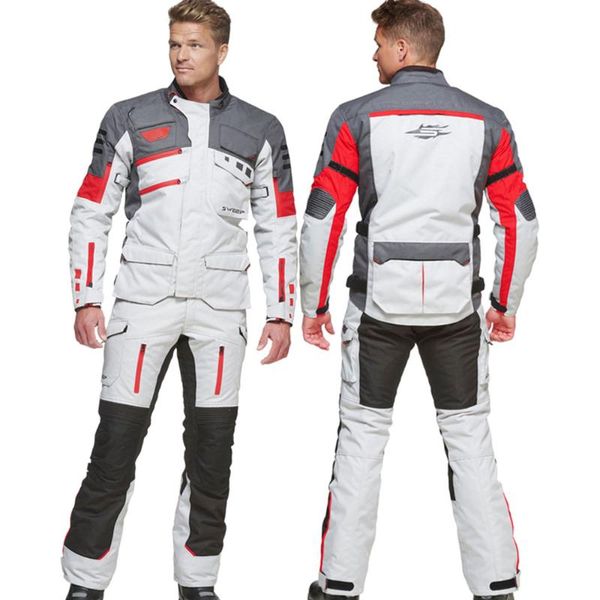 

profession motocross suit waterproof motorcycle jacket wearable +pants windproof moto for 4 season apparel