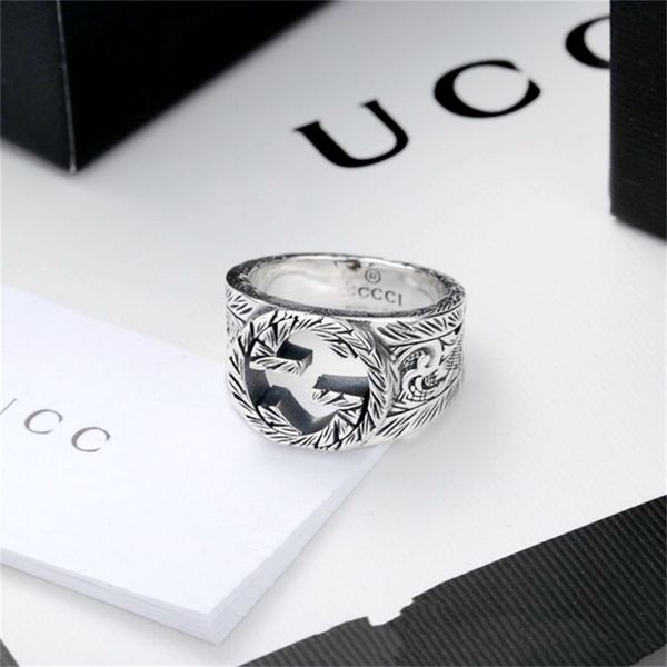 

85% off factory clearance hollow out ring silver fashion trend ring