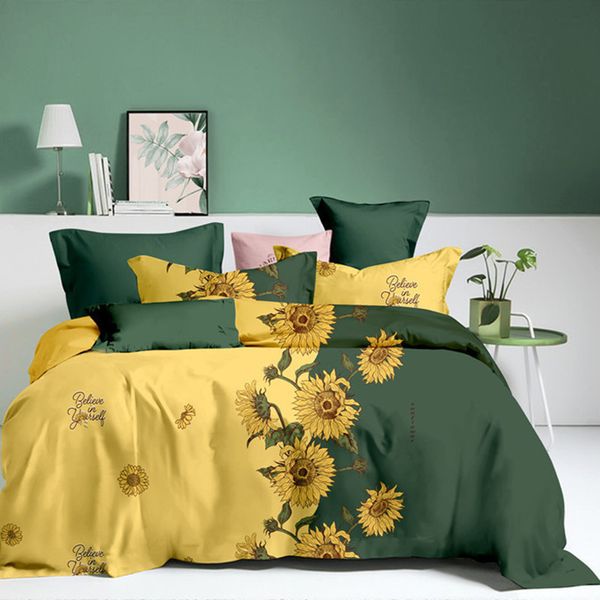 

bedding sheet quilt cover ground 4-piece set gift team