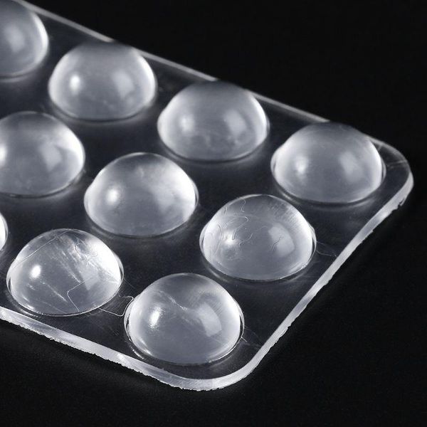 

bath accessory set 24 pcs resin mute pads door knob wall collision avoidance toilet lid protective transparent sticker anti-slip
