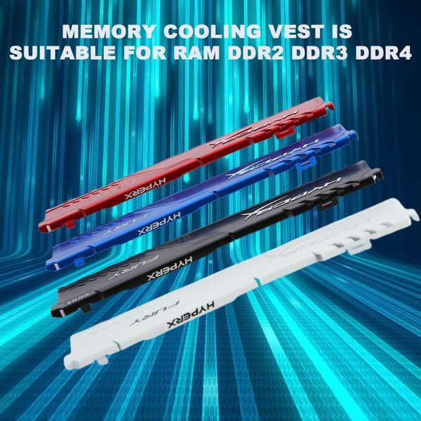 

fans & coolings ram heatsink radiator cooling heat sink cooler for ddr2 ddr3 ddr4 deskmemory dissipation pad gadget