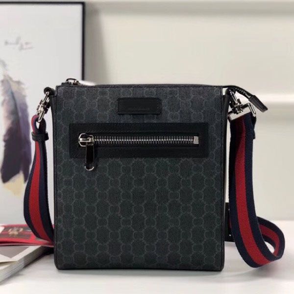 

Men zipper square bag crossbody classic fashion Super star Printed leather Mini stripe Clutch purses bags for men Business vacation