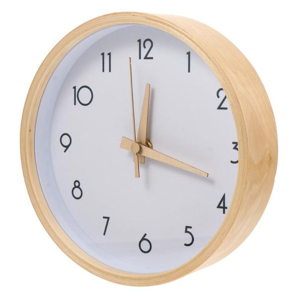 

wall clocks 1pc nordic style clock household hanging wooden decor