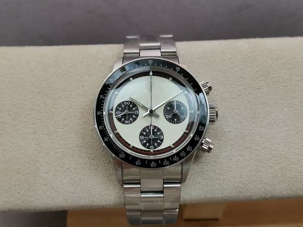 

2022 new mens automatic mechanical watches stainless steel water proof watch 4130 movement sapphire adjustable wristwatches 104766 montre de, Slivery;brown