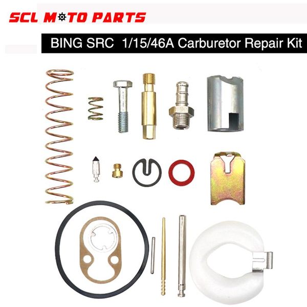 

motorcycle fuel system alconstar-15mm puch bing carburetor repair kits gasket set for sre 1/15/46a carburador