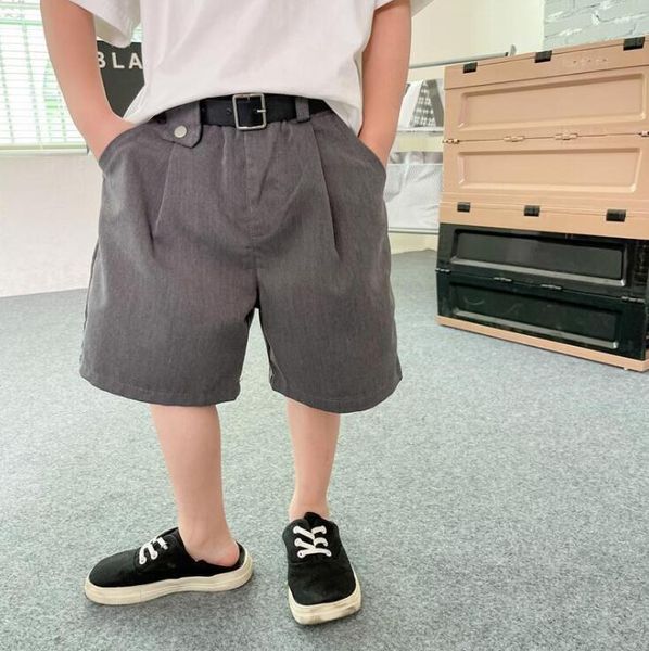 

shorts 2021 arrival girls boys summer fashion kids 2-7 years co256, Black