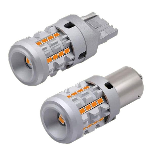 

emergency lights vanssi t20 7440 wy21w built in resistor anti hyper flashing led bulb bau15s py21w turn signal light amber yellow error free