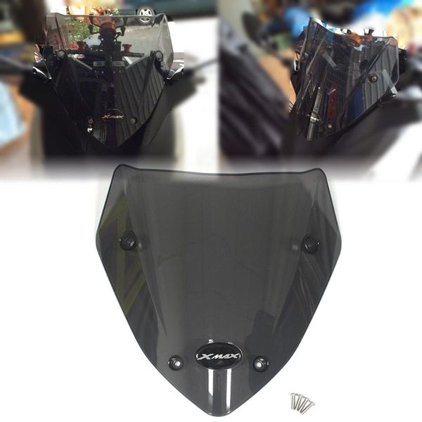 

motorcycle windshield accessories windscreen deflector viser visor for xmax250 x-max 300 400 17-19