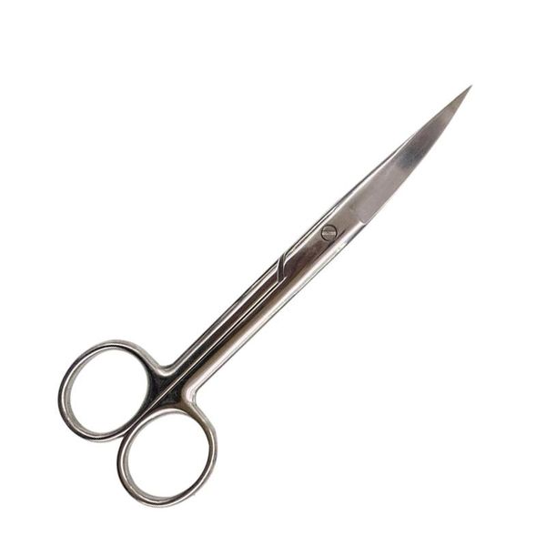 

hair scissors 14cm stainless steel bend tip household beauty tools ac889