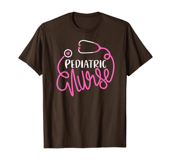 

pediatrician nursing student Shirt Pediatric Nurse T-Shirt, White;black