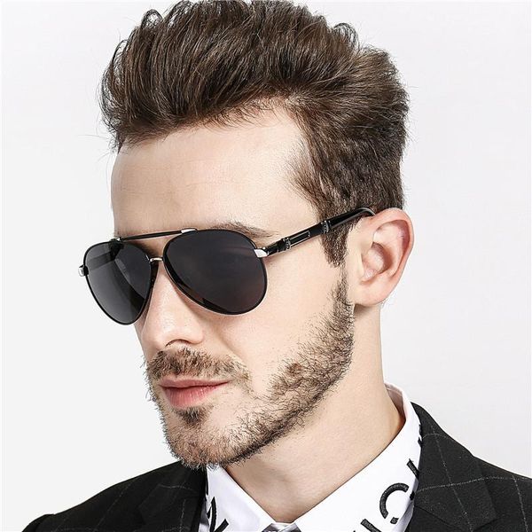 

sunglasses men's high definition polarized driving glasses men, White;black
