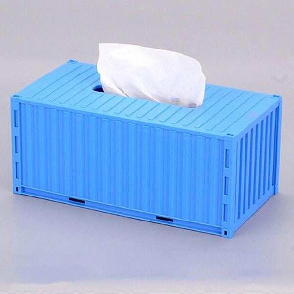

tissue boxes & napkins multi-function creatives paper box container industrial style organizer storage household in stock
