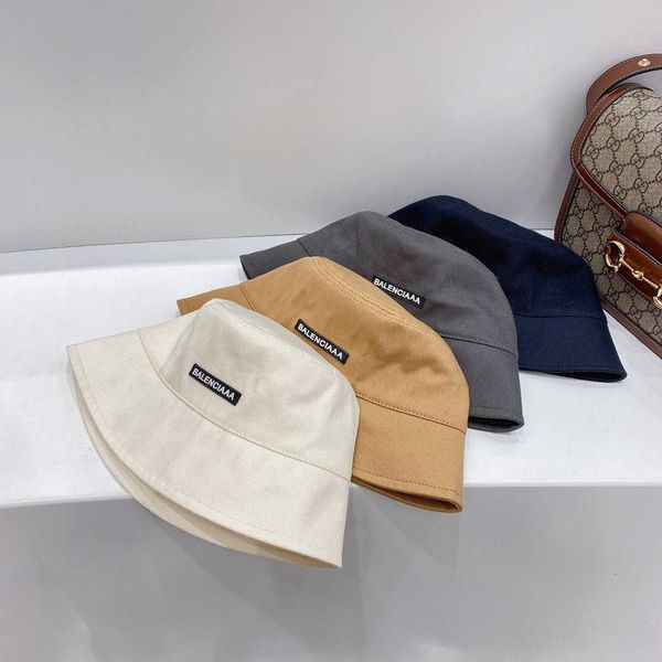 

paris cotton long brim fisherman's hat, Yellow