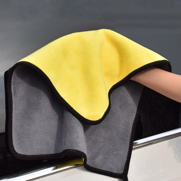 

cleaning cloths car wash towel microfiber cloth coral velvet glass detailing auto window wipe water absorption scouring pad