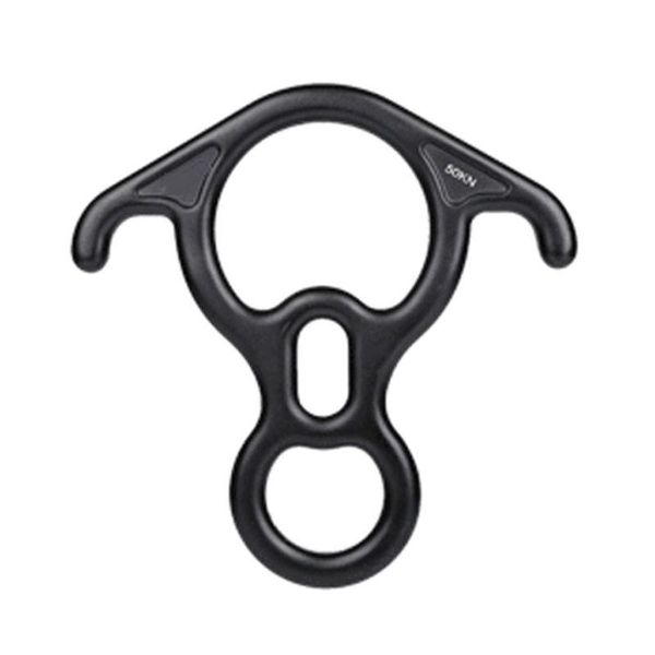 

accessories 50kn rescue figure 8 descender outdoor rock gear rappelling carabiner f3mc