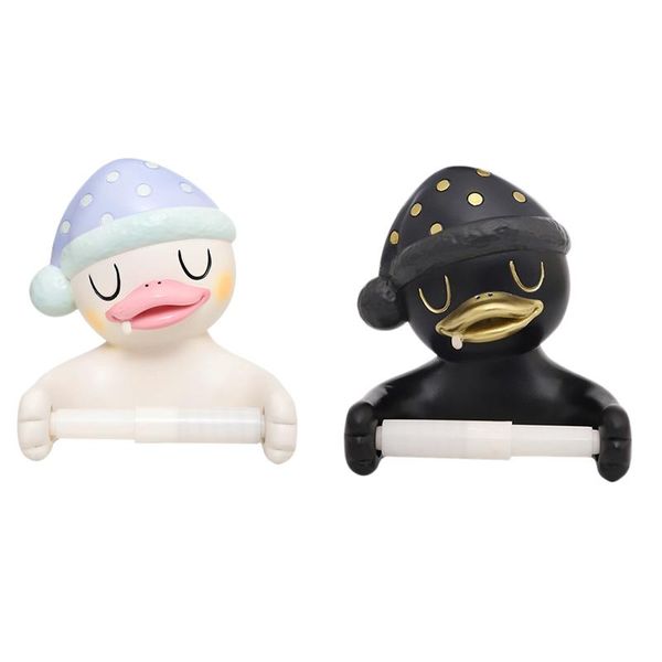 

Cartoon Toilet Paper Holders Animal Wall Mounted Hanging Roll Shelf Bathroom Tissue Box Storage Rack