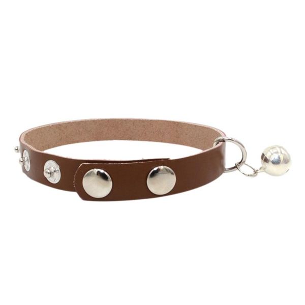 

1pc useful safe pet lovely small printed bell collar adjustable nylon fabric dog printing puppy teddy cat kitten l*5 collars & leads