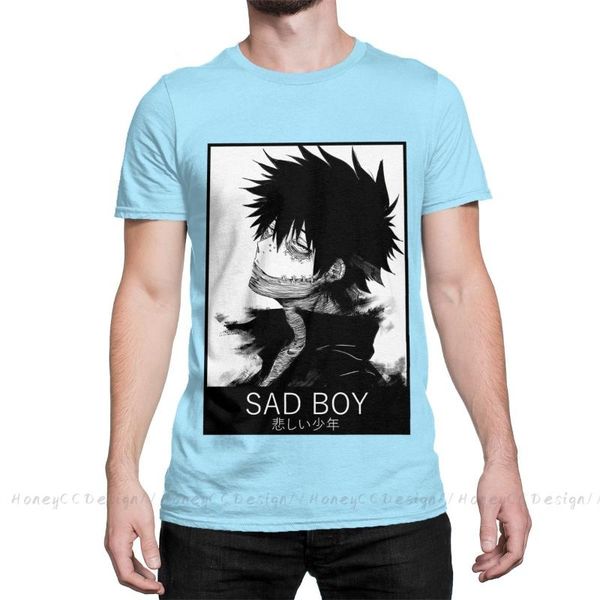 

men's t-shirts dabi boku no hero academia t-shirt men 100% cotton short summer sleeve my anime casual shirt loose, White;black