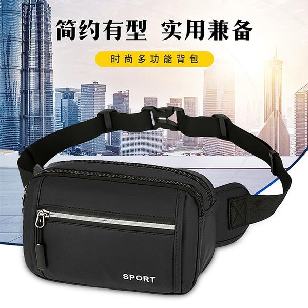 

fashion walle cross-body bags men's waist bag outdoor multi-functional korean casual chest