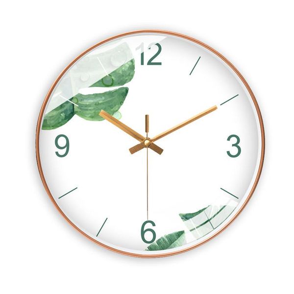 

wall clocks 3d modern clock bedroom watches living room decoration home decor silent movement hd glass abs frame gift