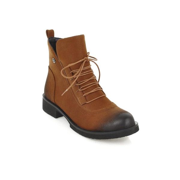 

boots plus size fashion women shoes ankle for ladies woman winter, Black