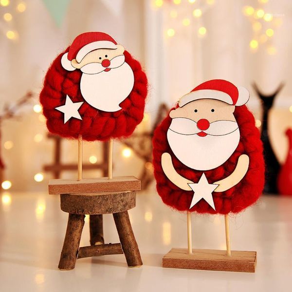 

christmas decorations wool felt santa snowman xmas the mall show ornaments home decors tree for wooden1