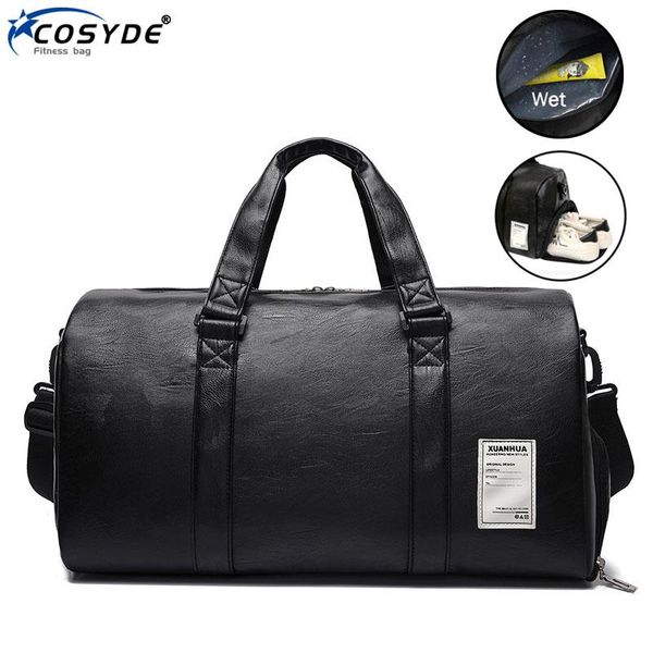 

leather gym bag of plutonium bags wet dry fitness sports for men training shoulder travel 2021 shawl outdoor