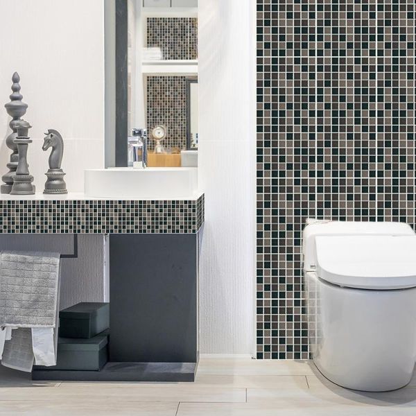 

wall stickers imitation 3d brick sticker kitchen bathroom mosaic self-adhesive art background stereo patch
