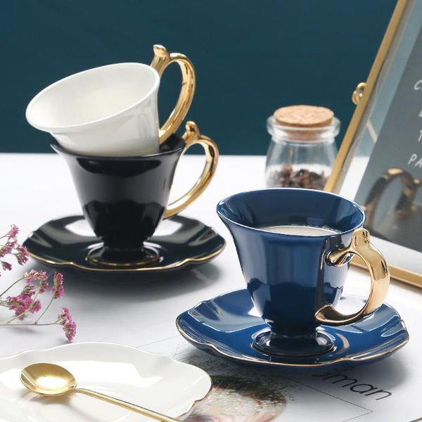 

mugs english afternoon cup coffee set european small luxury flower cups nordic ins style simple beauty