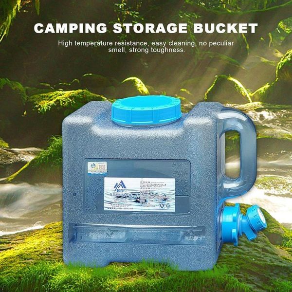 

hydration packs outdoor water bucket container portable driving with faucet for camping picnic hiking h8u1