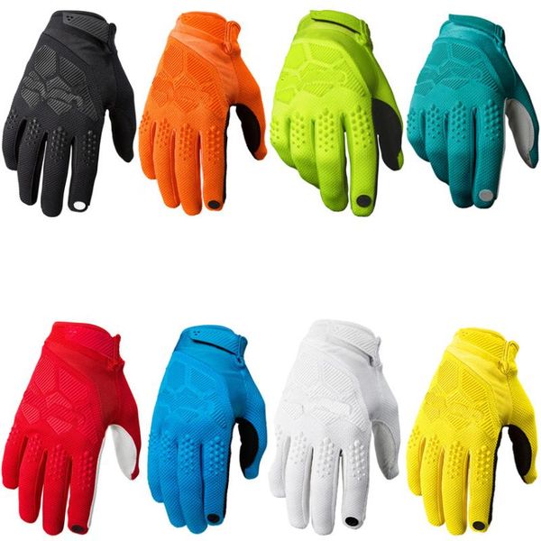 

cycling gloves 2021 mtb mountain bike bicycle riding off road sports motorcycle racing mx motocross, Black