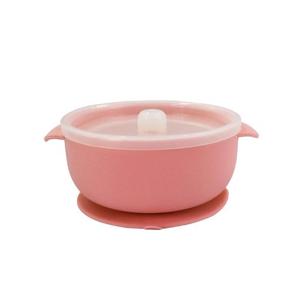 

dishes & plates safe approve silicone children's tableware fashionable round waterproof training bowl baby accessories