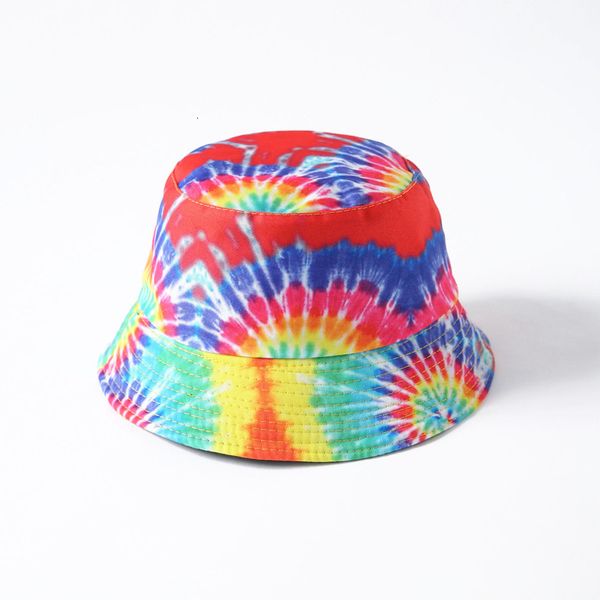 

hat spring and summer flower print double side fisherman's basin leisure travel sun
