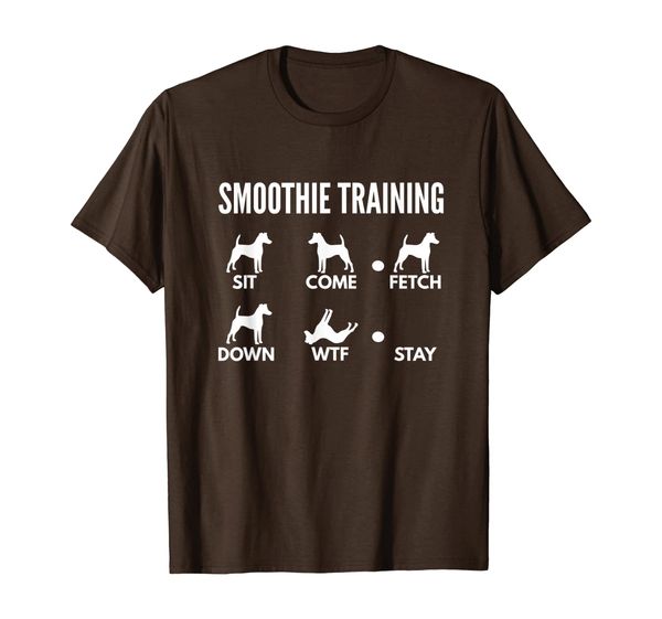 

Smoothie Training - Smooth Fox Terrier Tricks T-Shirt, Mainly pictures