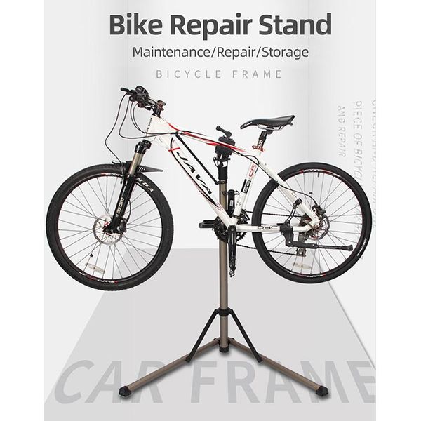 

car & truck racks professional bicycle repair station, support, maintenance and storage, work rack, tools, adjustable folding
