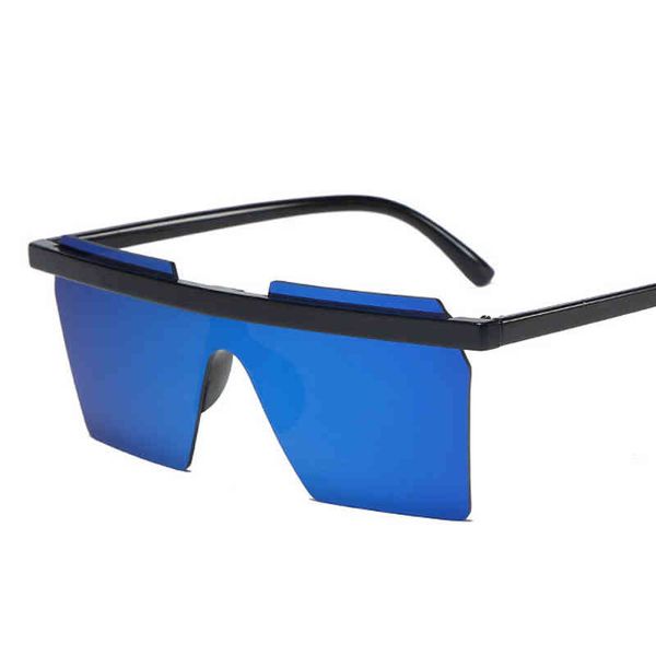 

fashion oversized square big frame ladi ins style one piece sun glass shad eyewear, White;black