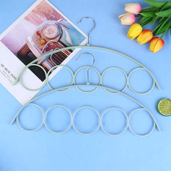 

hangers & racks 1 piece unique scarf hanger pp material plastic circles