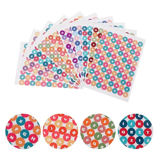 

gift wrap 10 sheets of self-adhesive sticker hand account decorative (mixed style)