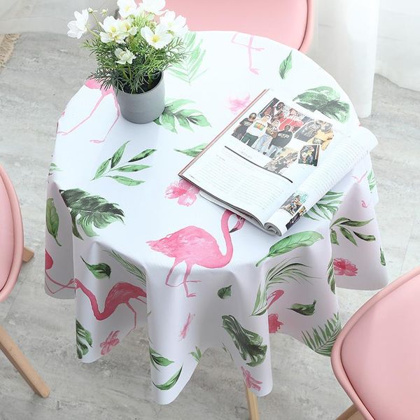 

table cloth round waterproof, oil-proof, wash-proof and scald-proof household pvc