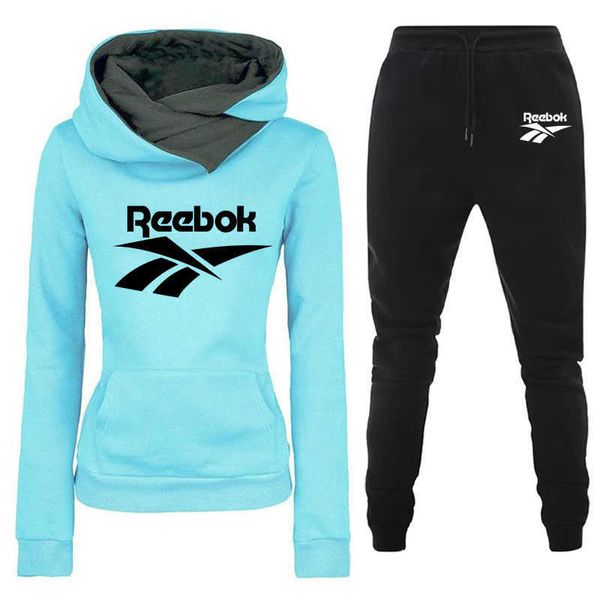 

women's casual sweatpants, two piece set, hooded sweatshirt and trousers, autumn winter 2021 series, Black;brown