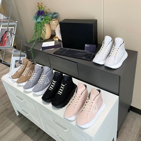 

luxury designer women for men platform shoes fashion comfort lace up casual walking tennis sneaker shoe mens trainers size 35-46, Black