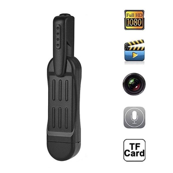

mini wearable t189 pen multifunctional camera secret voice recording professional noise reduction sports dv came cameras