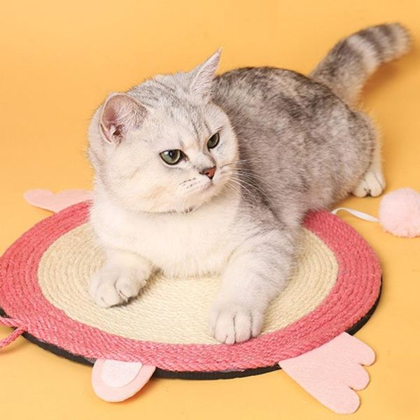 

cat toys scratch board scratcher kitten mat pet health sisal care toy play supplies