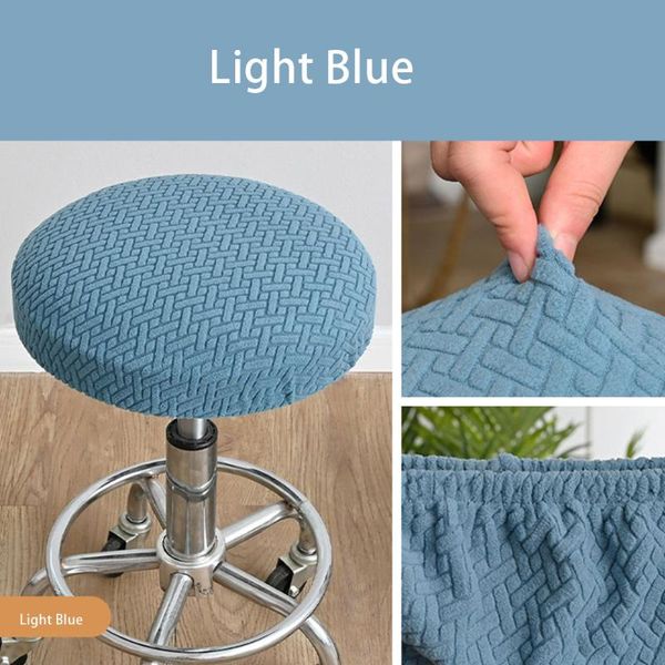 

chair covers 2pcs living room protective high stretch bar office home round stool cover